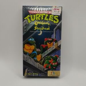 Teenage Mutant Ninja Turtles Cowabunga Shredhead VHS Sealed